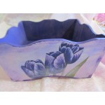 Decoupaged Container